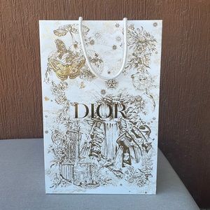 Dior holiday gift bag
